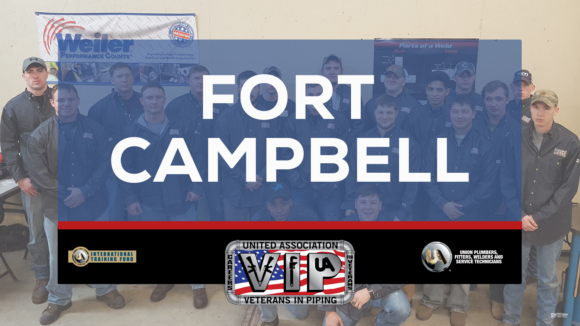 UA VIP Fort Campbell Fire Suppression Class 11 graduates